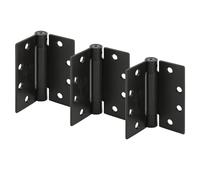 Prime-Line Products U 1158483 - Bisagra de puerta comercial UL ajustable, bisagra de resorte de cierre automático, 4-1/2 pulgadas. x 4-1/2 pulgadas. con esquinas cuadradas, 4 agujeros por hoja con