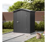 PRIMEYARD 150 x 120 cm Caseta de jardín, antracita - (GFPV00977)