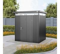 PRIMEYARD 180 x 150 cm Caseta de jardín, color gris sombra metálico - (GFPV00980)