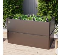 PRIMEYARD Design 150 x 85 x 77 cm Huerto urbano, acero, antracita metalizado - (GFPV00779)