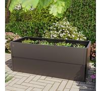 PRIMEYARD Design 200 x 85 x 77 cm Huerto urbano, acero, antracita metalizado - (GFPV00775)