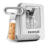 Primoxe Ah So - Removedor de corcho de vino de dos puntas con abrebotellas, extractor profesional de acero inoxidable, extractor para apertura y colección vintage, regalo perfecto para conocedores y