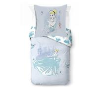 Princesa - Cenicienta - Vestido « True Blue » - Elegante Juego de Funda nórdica Individual (Dormitorio)