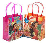 Princesa Elena de Avalor Auténtica Licencia 12 Bolsas de regalo pequeñas para recuerdos de fiesta, 15,24 cm