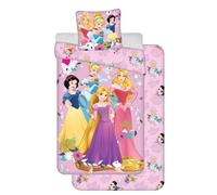 Princesas Disney 3 Piezas Funda Nórdica 140x200 + Funda + Bajera Algodón