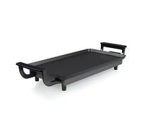 Princess 102209 Table Chef economy, 43 x 23 cm de superficie, termostato regulable, libre de BPA, recubrimiento antiadherente, asas frías al tacto, 1800 W