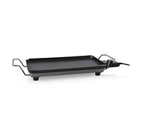Princess 102300 Table Chef Pro Classic, Plancha de aluminio fundido, superficie de 46 x 26 cm, 2000 W, revestimiento antiadherente de doble capa, asas frías al tacto, termostato regulable