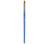 Princeton Art & Brush Princeton Select Sintético Mango Corto Lengua Gato Nº 6, Marrón, Filbert 6
