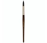 Princeton Artist Brush Neptune - Pinceles para Acuarela, Serie 4750, Ardilla sintética, Round, Size 0 Round