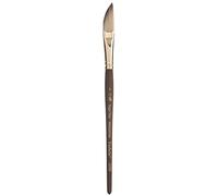 Princeton Brush Umbria Synthetic Blend Acrylic & Gouache Brush, Dagger, 6