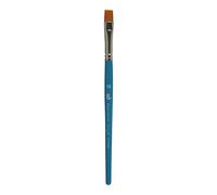 Princeton Select Sintético Mango Corto Sombreador Plano Nº, Azul, Flat Shader 10