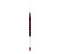 Princeton Velvetouch Artiste, Mixed-Media Brush for Acrylic, Watercolor & Oil, Series 3950 Short Liner Luxury Synthetic, Size 10/0