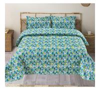 Printex Home - Colcha Bouti para Verano y Entretiempo - 90/105/135/150 cm - Poliéster - Reversible - Fina y Ligera - CON Fundas de Cojín 50 x 70 cm - ¡Renueva tu Cama esta Temporada! Model 1