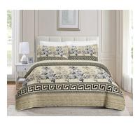 Printex Home - Colcha Bouti para Verano y Entretiempo - 90/105/135/150 cm - Poliéster - Reversible - Fina y Ligera - CON Fundas de Cojín 50 x 70 cm - ¡Renueva tu Cama esta Temporada! Model 4
