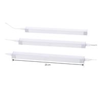 Prios Esbena Lámpara LED bajo mueble CCT 20 cm Juego de 3