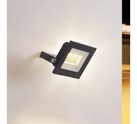 Prios Maikel Foco exterior LED, 20 W, 1500 lm, metal