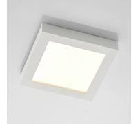 Prios Plafón LED Alette, blanco, 22,7 cm, 18 W, atenuable