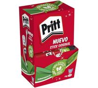 Pritt Expositor de pegamento en barra – Seguro para niños, adhesión fuerte – 15 x 43 g