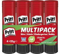 Pritt Barra adhesiva Pritt Stick – cola universal segura para niños, adhesión fuerte, 4x22 g