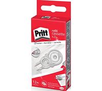 Pritt Cartucho de recambio para rodillo corrector Refill Flex Roller Midway, reescritura instantánea, punta flexible y retráctil, función push & pull, anchura 4,2 mm, longitud 12 m