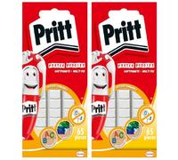 Pritt Multi-Fix adhesive dots 130 piezas, almohadillas adhesivas universales multitack, removibles, manipulación limpia, reutilizables, sin disolventes