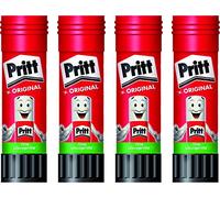 Pritt Pegamento en Barra (Lavable, despegable, sin disolvente, 4 Unidades, 43 g), 172