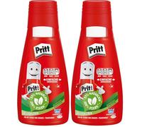 Pritt Pegamento multiuso, de secado rápido y fácil aplicación, líquido sin disolventes para niños, blanco muchas manualidades, paquete económico con 1x 100 g (Paquete de 2)
