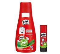 Pritt Pegamento multiuso, líquido de secado rápido y fácil aplicación para la escuela el ocio, set con 100 g manualidades 11 en barra Stick