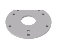 PRIWAS placa base compatible con Bosch POF 1200 AE/1400 ACE | placa deslizante compatible con fresadoras de superficie Bosch