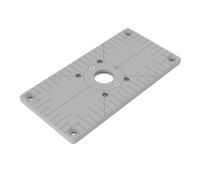 PRIWAS placa de inserción compatible con Einhell TP-ET 18 Li BL | placa de inserción para mesa de fresado compatible con fresadoras de cantos Einhell