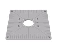 PRIWAS placa de inserción compatible con Einhell TP-RO 18 Li BL | placa de inserción para mesa de fresado compatible con fresadoras de superficie Einhell