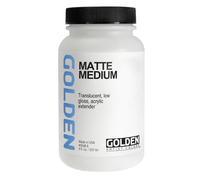 Pro-Art Mediums dorado mate mediano, 8 onzas
