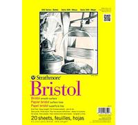 Pro-Art Paper Strathmore Papel Liso de Bristol, 22,9 x 30,5 cm, 20 Hojas