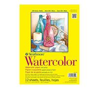 Pro-Art Strathmore - Acuarela bloc de papel (22.9x 30.5 cm, 12 hojas)