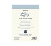 Pro-Art Strathmore Bloc de notas con forro (15,2 x 20,3 cm, 50 hojas, 10,9 kg), color blanco