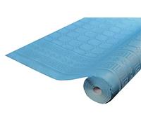 Pro Nappe - Ref R480639I - Mantel de Papel Damasco desechable en Rollo 6 M de Largo X 1,20 M de Ancho - Color Azul Turquesa - Papel Damasco con Estampado Universal Chic y clásico - Caja de 12 Rollos