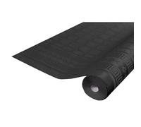 Pro Nappe - Ref R482534I - Mantel de Papel Damasco desechable en Rollo 25 M de Largo X 1,18 M de Ancho - Color Negro - Papel Damasco con Estampado Universal Chic y clásico