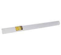 Pro Nappe - Ref R485001I - Mantel de Papel Damasco desechable en Rollo 50 M de Largo X 1,18 M de Ancho - Color Blanco - Papel Damasco con Estampado Universal Chic y clásico