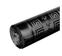 Pro Nappe - Ref R485034I - Mantel de Papel Damasco desechable en Rollo 50 M de Largo X 1,18 M de Ancho - Color Negro - Papel Damasco con Estampado Universal Chic y clásico