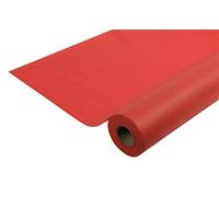Pro Nappe - Ref R781209I - Mantel no Tejido spunbond desechable - Rollo de 1,20 M de Ancho X 50,4 M de Largo precortado Cada 1,20 M - Color Rojo - Material Ripstop, hidrófugo y Lavable