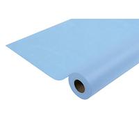 Pro Nappe - Ref R782025I - Mantel no tejido spunbond desechable - Rollo de 20 M de largo X 1,20 M de ancho - Color azul cielo -Material resistente al desgarro, repelente al agua y que se puede limpiar