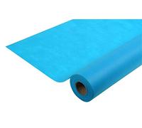 Pro Nappe - Ref R782028I - Mantel no tejido spunbond desechable - Rollo de 20 m de largo X 1,20 m de ancho Color azul turquesa Material resistente al desgarro, repelente al agua y que se puede limpiar