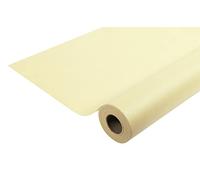 Pro Nappe - Ref R785002I - Mantel no Tejido spunbond desechable - Rollo 50 M de Largo X 1,20 M de Ancho - Color Marfil - Tejido Ripstop, Repelente al Agua y limpiable