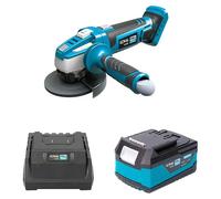 PRO Series Amoladora angular de batería (1 batería, 4 Ah, Diámetro disco: 115 mm)