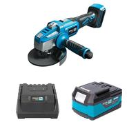 PRO Series Amoladora angular de batería (1 batería, 4 Ah, Diámetro disco: 125 mm)