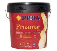 Proa. PINTURA PLÁSTICA EXTERIOR MATE ANTIVERDIN. PROAMAT, SAN SEBASTIÁN. 4 L