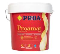 Proa. PINTURA PLÁSTICA EXTERIOR MATE ANTIVERDIN. PROAMAT, SANXENXO. 4 L