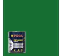 PROANOX - Esmalte directo sobre óxido con acabado satinado 750 ml, pintura antioxidante para superficies oxidadas sin preparación previa, rendimiento 6 a 8 m² por litro Green RAL 6001