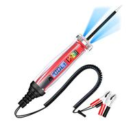 Probador de batería para circuito automotriz con cable de resorte extendido, sondas de diagnóstico automático, pluma, camión, voltajes, circuito automático