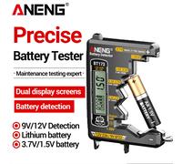 Probador de batería Universal ANENG BT173, Detector de batería, prueba C D AA AAA N 9V, medidor de botón de celda, herramientas de prueba de pantalla Visual Black